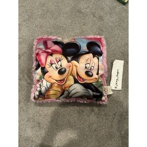 Vintage Disney‎ Mickey and Minnie Pillow